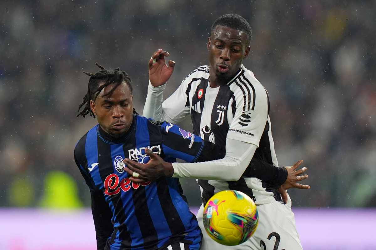 Lookman con l'Atalanta