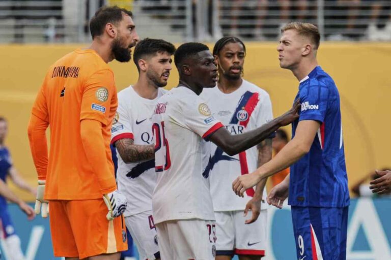 Donnarumma contro il Chelsea