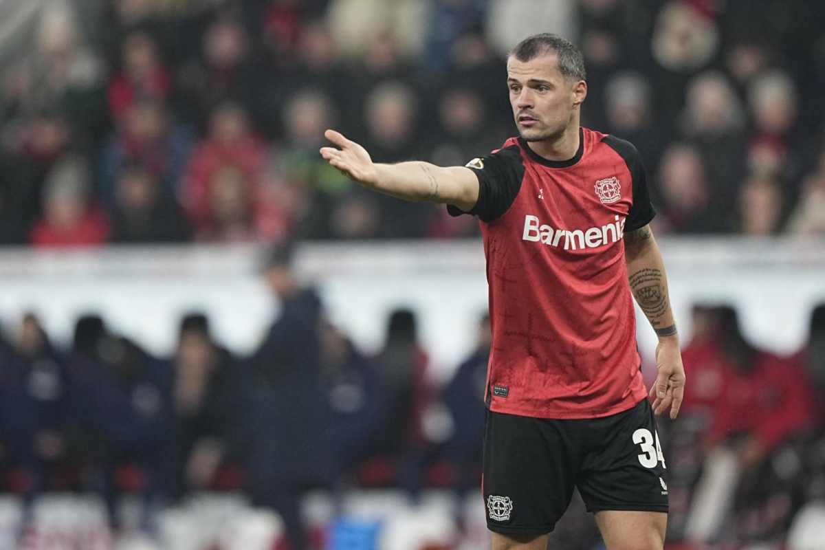 Xhaka in campo