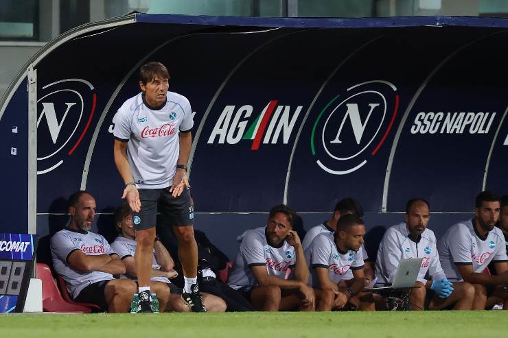 Conte in panchina