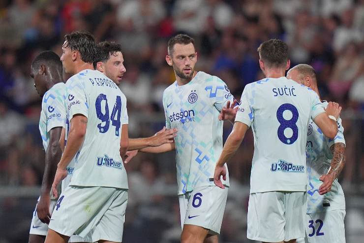 L'Inter esulta