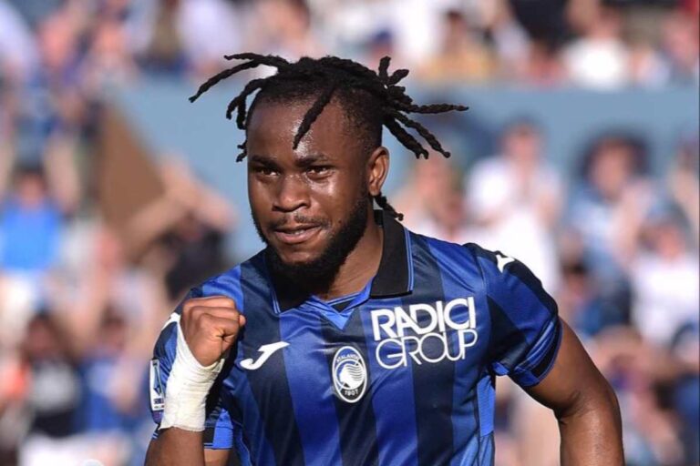 Lookman esultanza