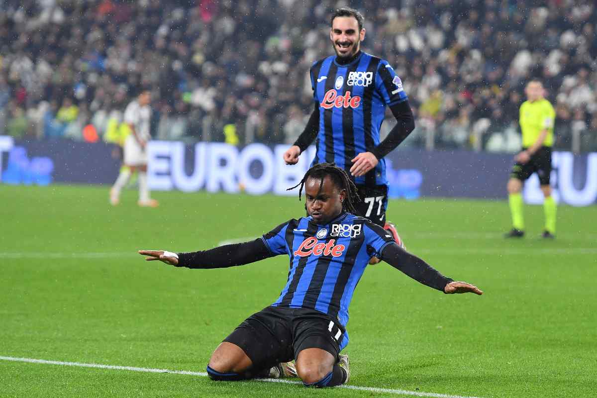 Lookman esultanza