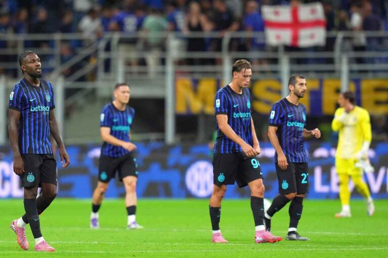 Inter, il gruppo desolato