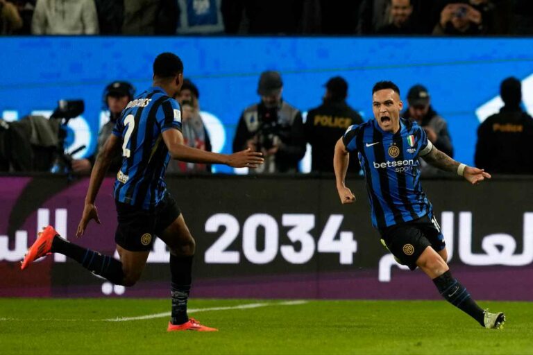 Lautaro e Dumfries in primo piano