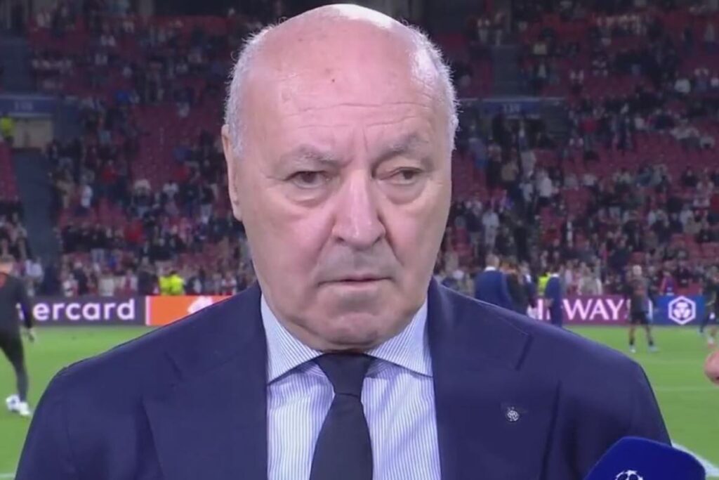 Inter, le parole di Marotta