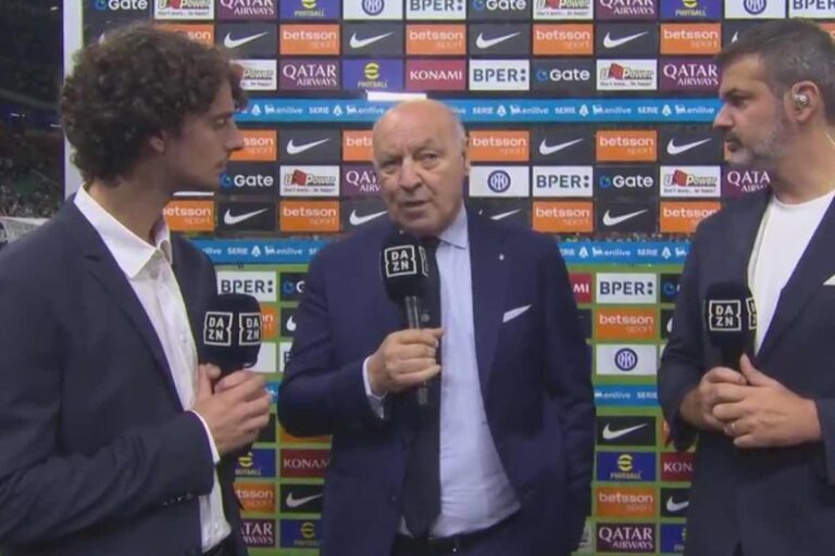 Inter, le dichiarazioni di Marotta