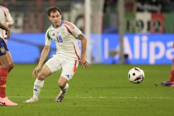 Nicolò Barella in Spagna-Italia Euro24