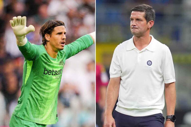 Sommer e Chivu in collage