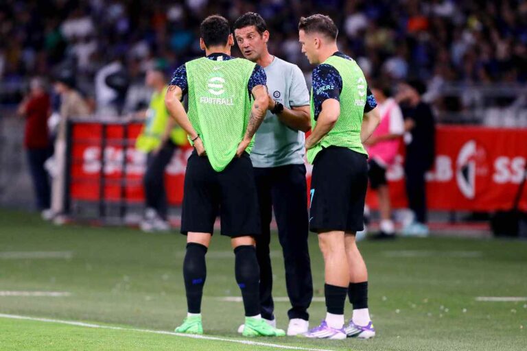 Zielinski e Chivu in campo