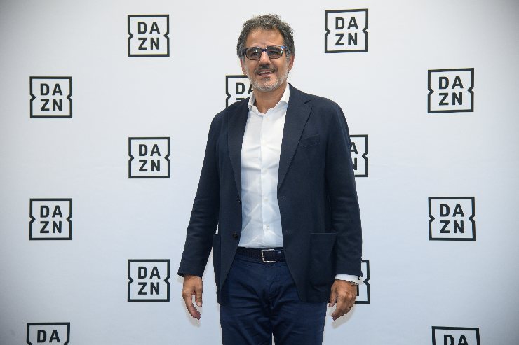 Il CEO di DAZN Stefano Azzi in primo piano