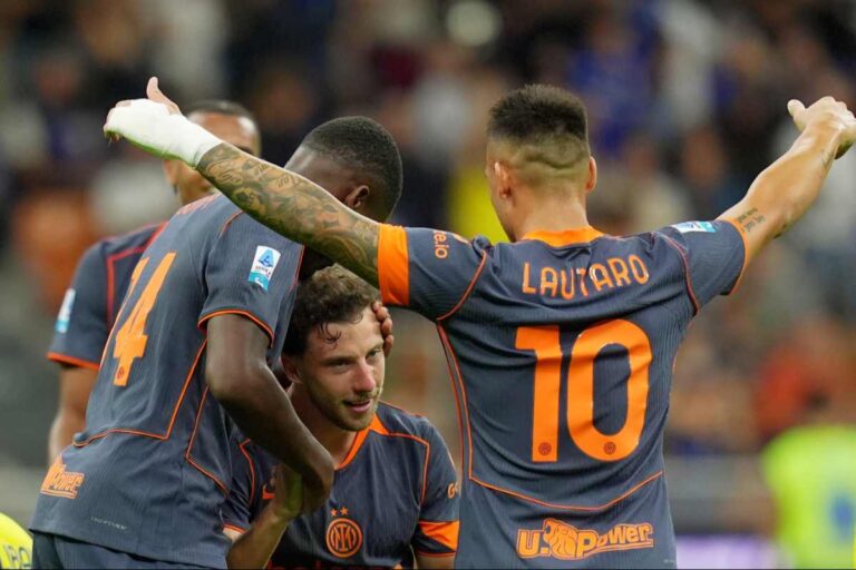 L'Inter in gruppo
