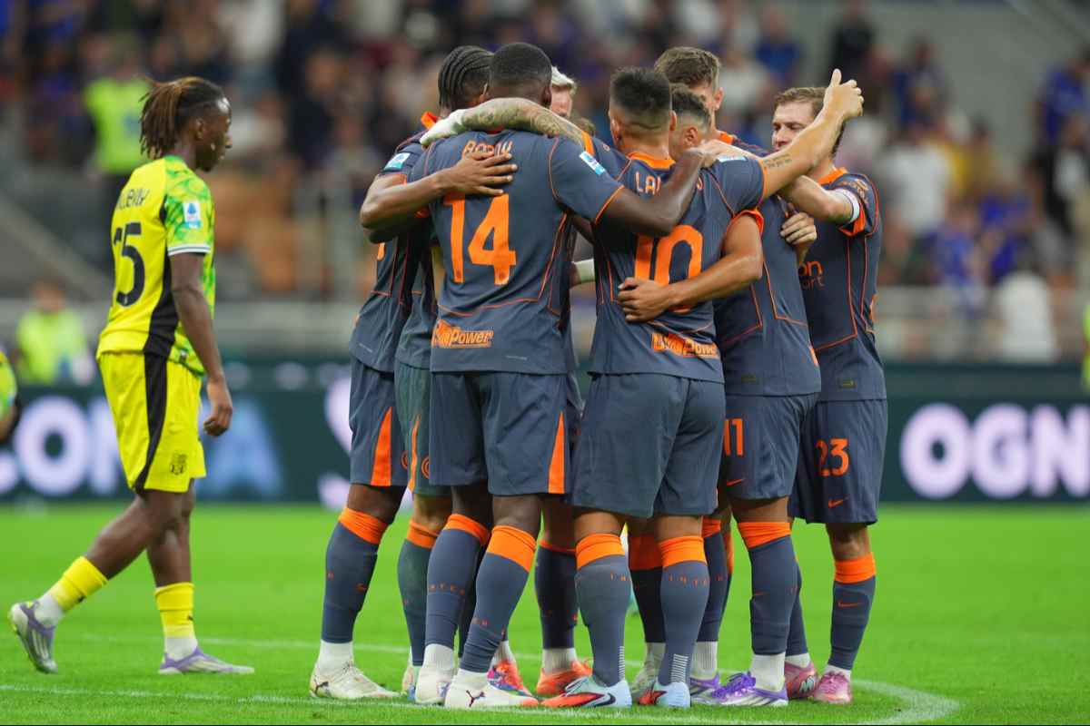 L'Inter esulta