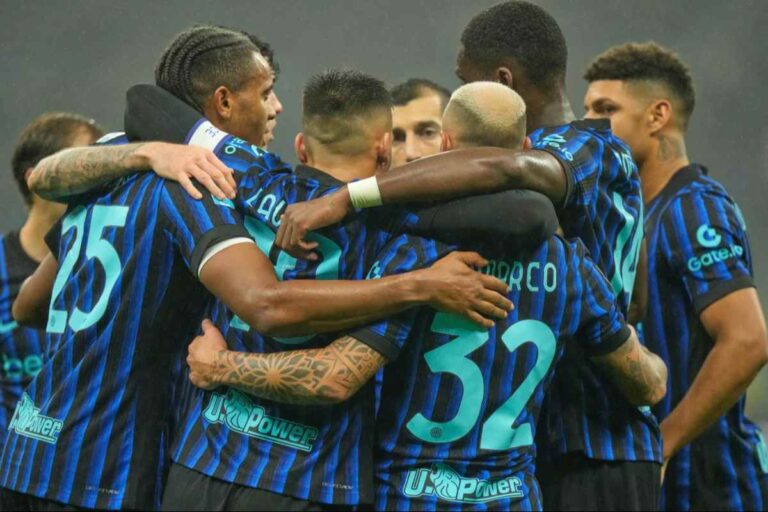 L'Inter esulta