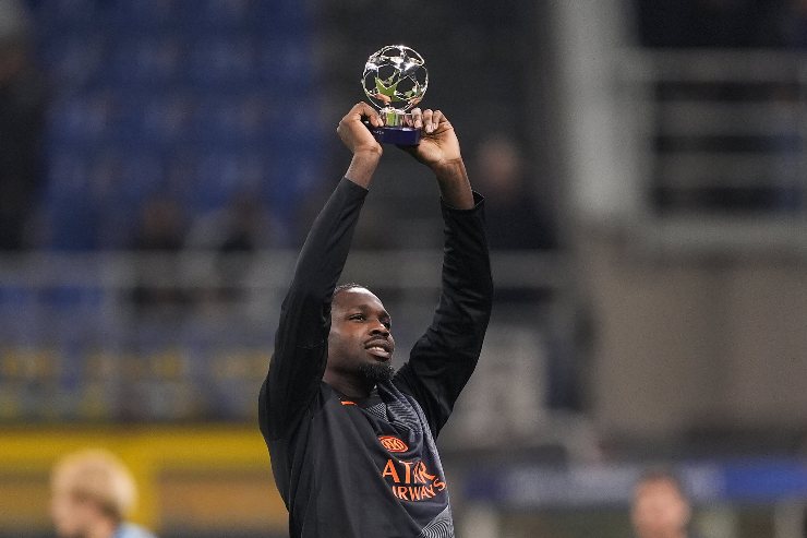 Thuram con il premio di MVP