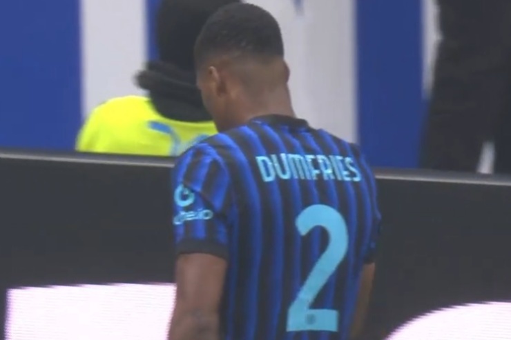 Inter-Cremonese, la reazione di Dumfries (SCREENSHOT) - SpazioInter.it