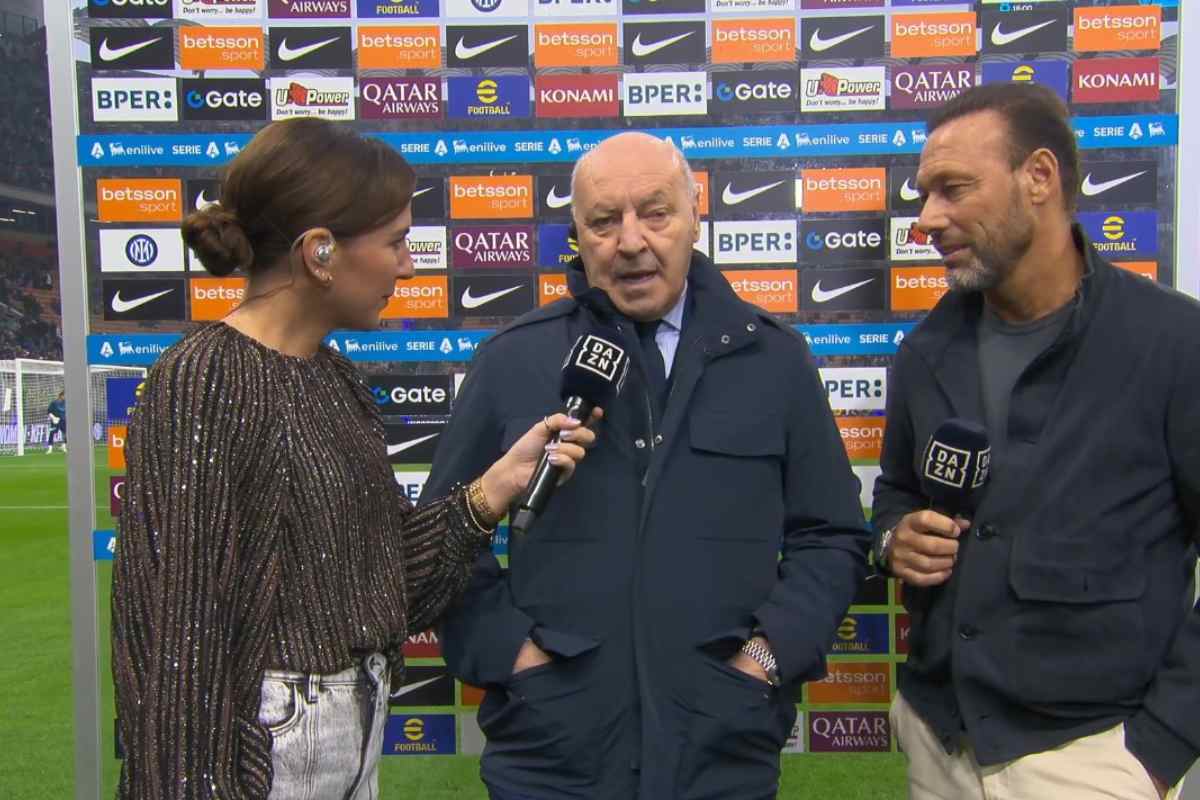 Inter, parla Marotta (SCREENSHOT) - SpazioInter.it