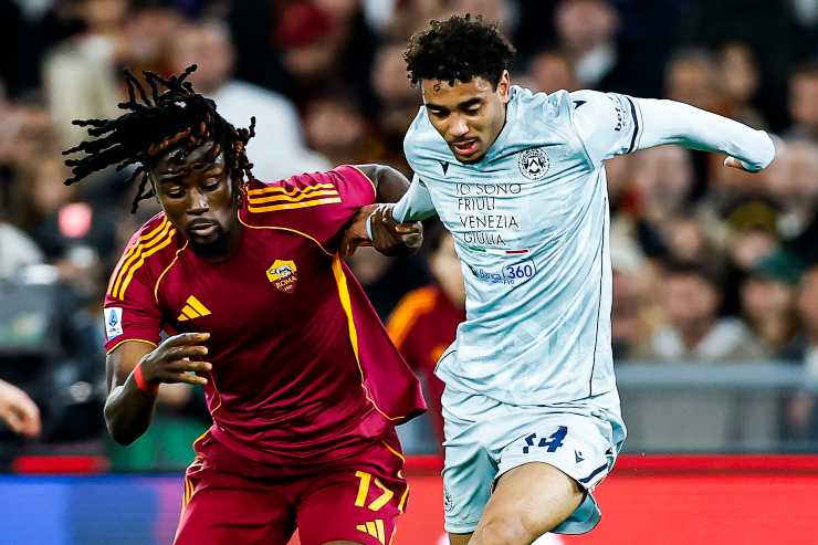 Arthur Atta in maglia Udinese in Serie A