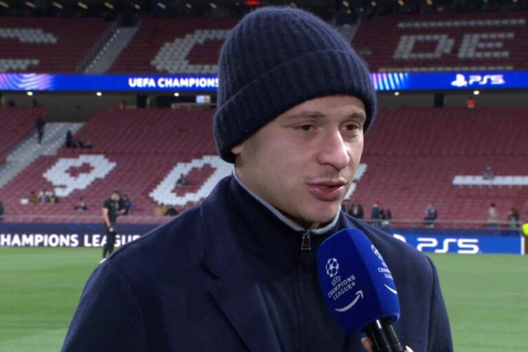 Barella prima di Atletico-Inter