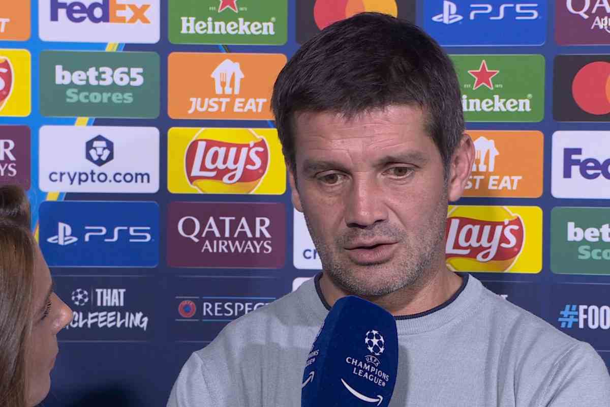 Chivu intervistato dopo INter-Kairat