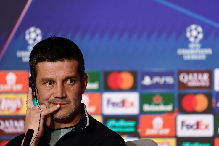 Chivu nella conferenza stampa di Champions