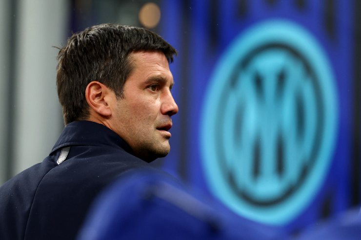 L'allenatore dell'Inter Cristian Chivu