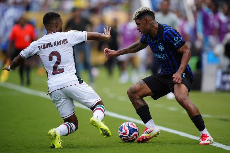 Luis Henrique nella partita del Mondiale per Club contro la Fluminense