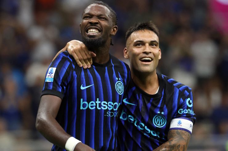 Marcus Thuram e Lautaro Martinez in Seria A 2025