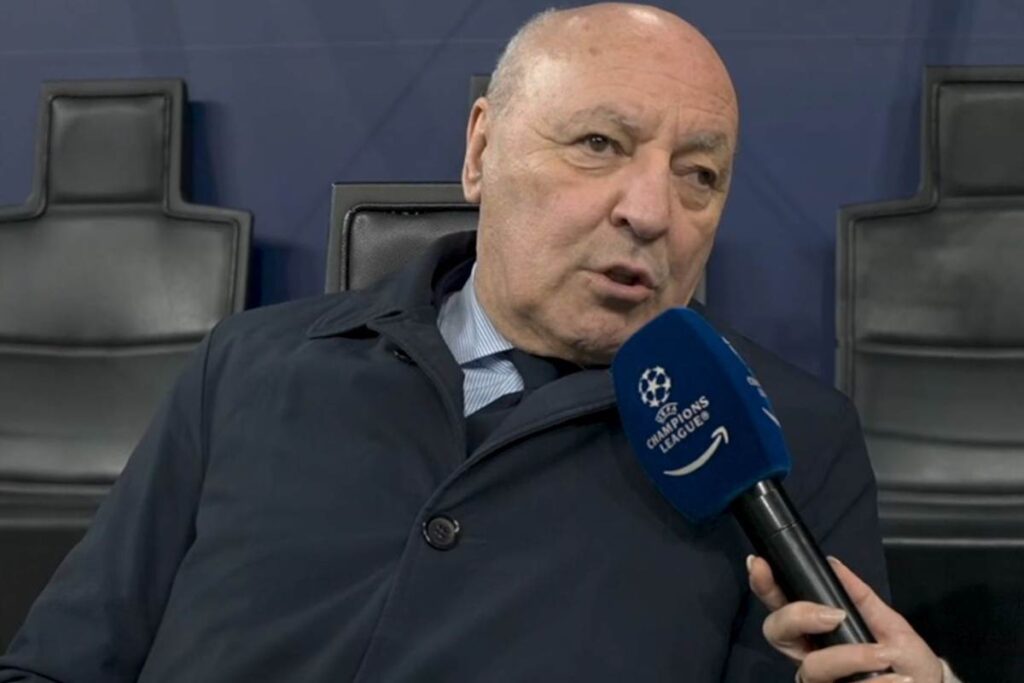 Marotta nel pre-partita di Champions League