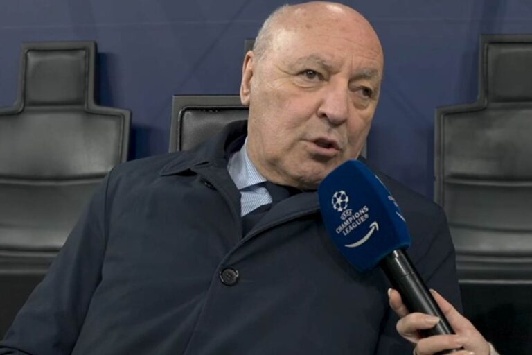 Marotta nel pre-partita di Champions League
