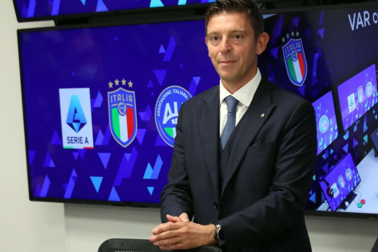 Il designatore degli arbitri Gianluca Rocchi