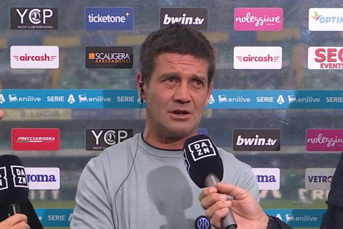 Chivu parla ai micrfoni Dazn prima di Verona-Inter