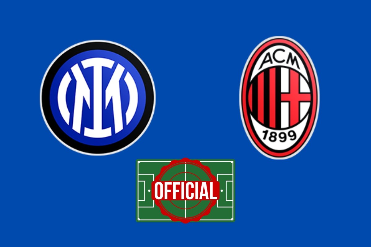 Inter-Milan, le formazioni ufficiali delle due squadre.