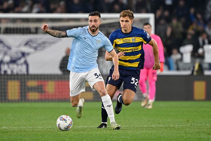 Mario Gila, difensore spagnolo della Lazio