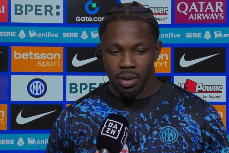 Thuram dopo la sconfitta nel derby.