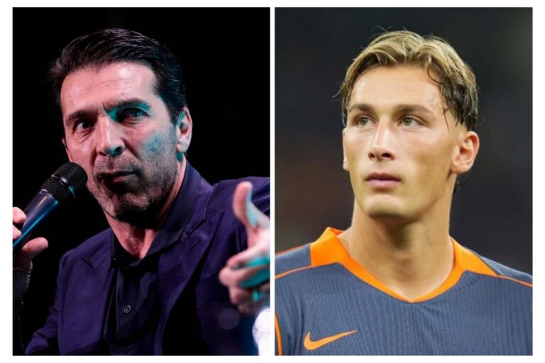 Gianluigi Buffon tesse le lodi di Pio Esposito