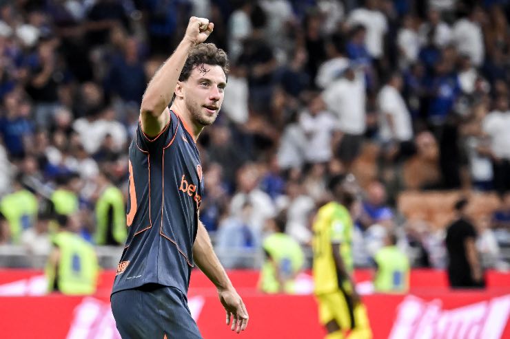 Carlos Augusto nella gara di Serie A 2025 contro il Sassuolo