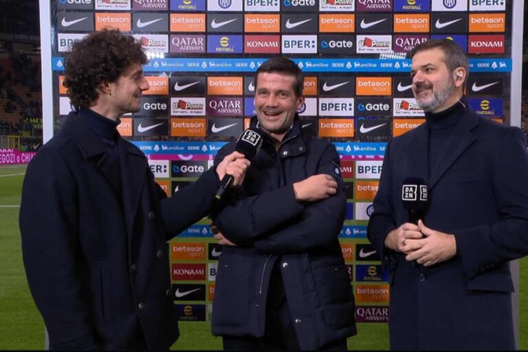 Chivu ai microfoni di DAZN