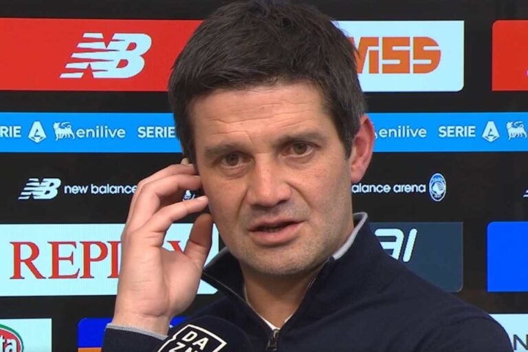 Cristian Chivu parla alla stampa dopo la partita di Serie A dell'Inter