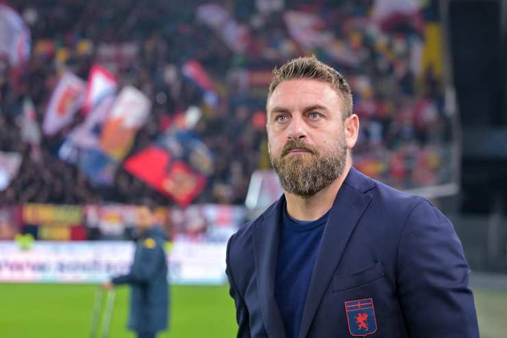 De Rossi da allenatore del Genoa