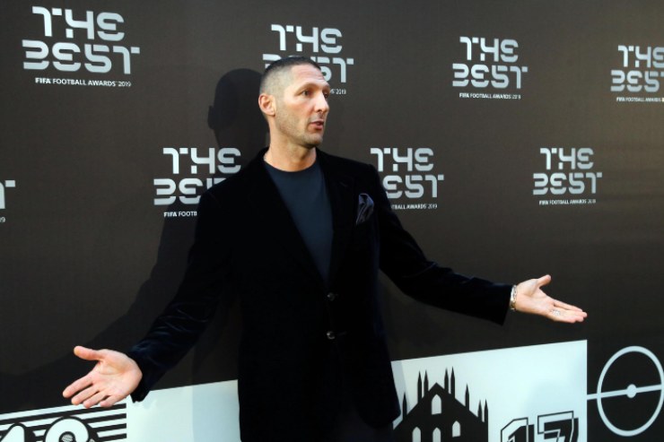 Marco Materazzi, ex difensore dell'Inter e della Nazionale, nel corso del The Best FIFA Football Awards del 2019