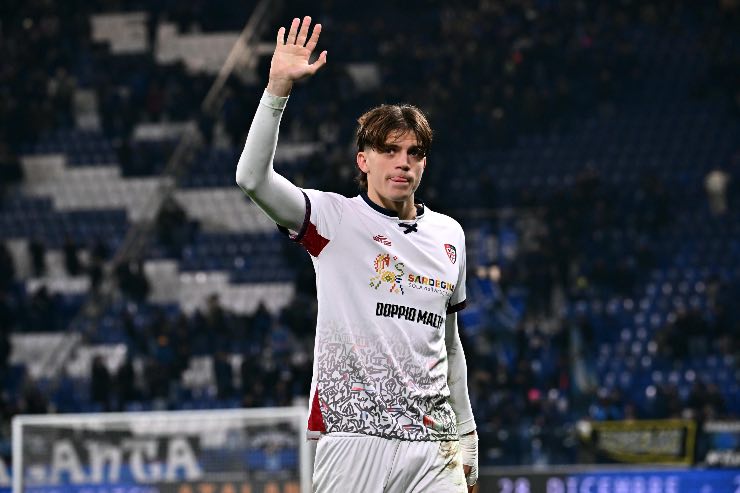 Marco Palestra nella gara di Serie A 2025