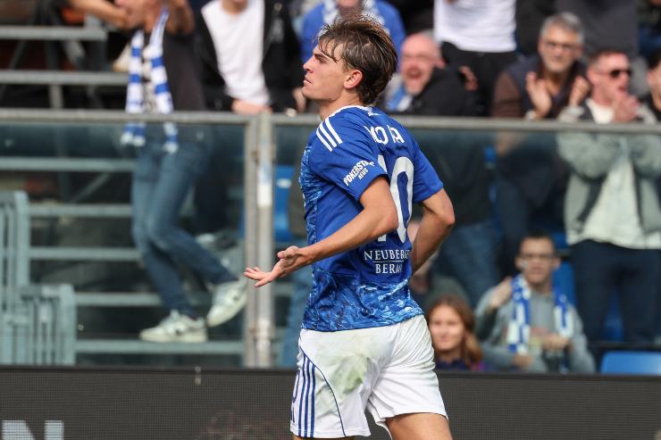 Nico Paz in gol contro la Juventus