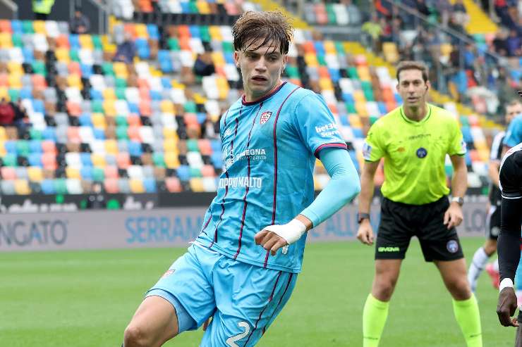 Palestra in campo contro l'Udinese