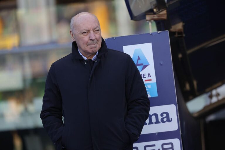 Beppe Marotta in primo piano