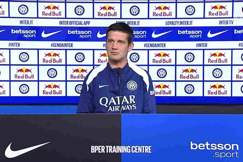 Chivu parla in conferenza stampa prima della partita dell'Inter contro il Genoa