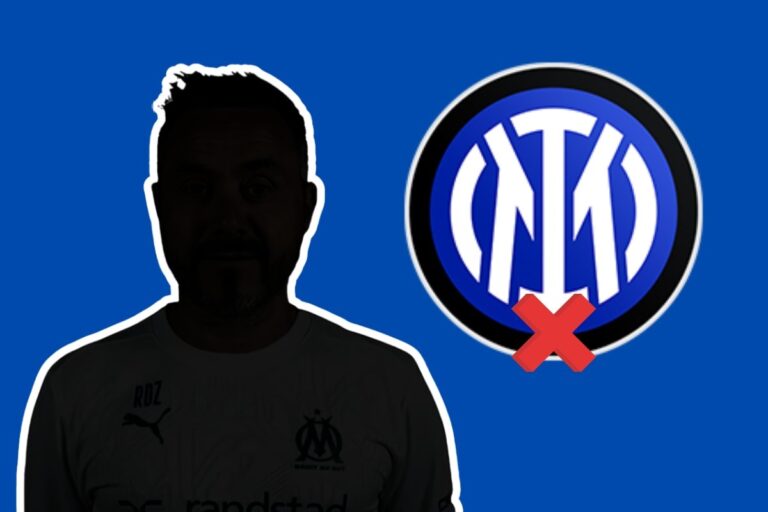 Roberto De Zerbi smentisce contatti con l'Inter