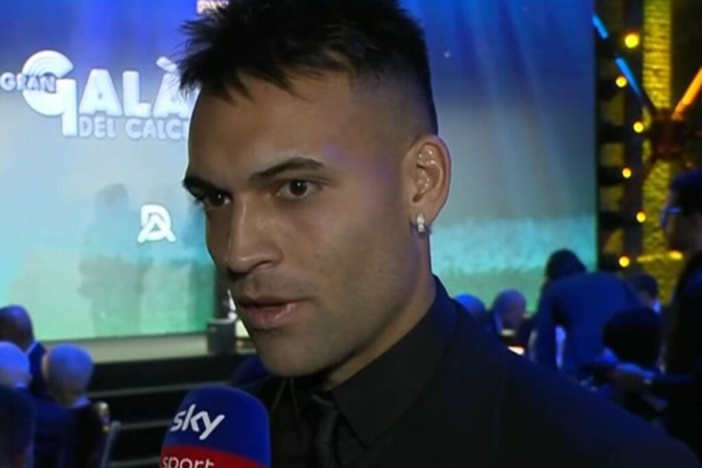 Lautaro al Gran Galà del Calcio