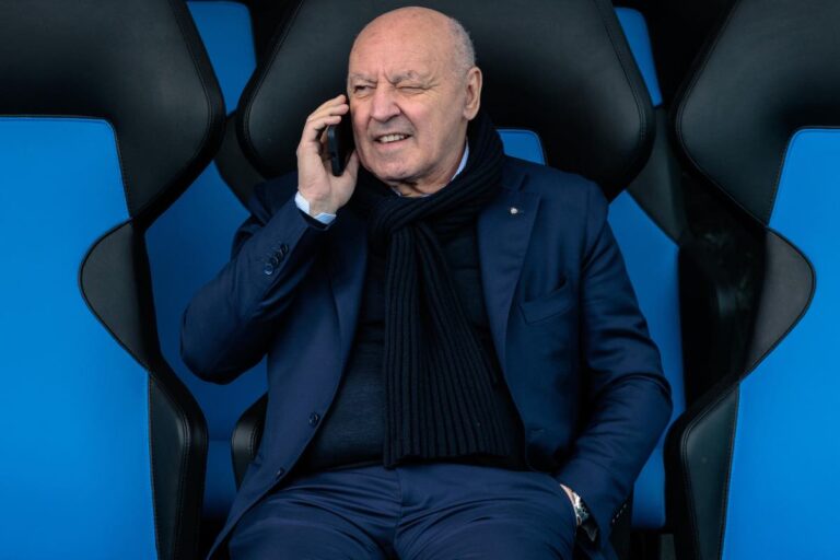 Beppe Marotta nella gara contro il Pisa