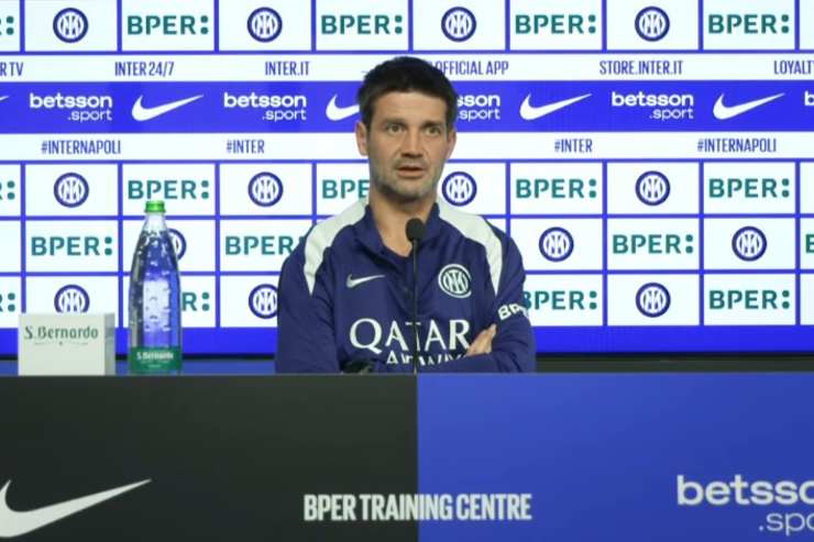 Chivu in conferenza stampa